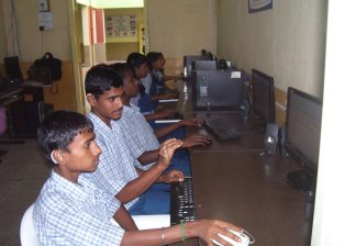 Computer Training Center for Physically Challenged Students